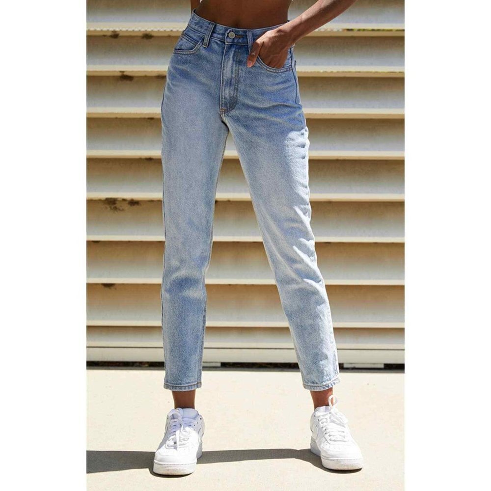 John Galt Brandy Shanghai High Rise Straight Leg Jeans